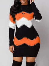 Load image into Gallery viewer, Icy - Modisches bedrucktes Jerseykleid