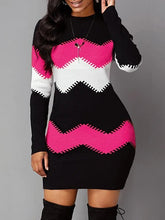 Load image into Gallery viewer, Icy - Modisches bedrucktes Jerseykleid