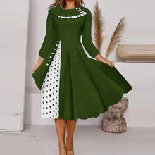 Load image into Gallery viewer, Vilma - Kleid mit Polka Dot Print