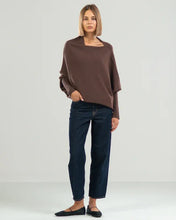 Load image into Gallery viewer, Roza - Asymmetrischer Cloud Drapierter Pullover