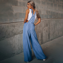 Load image into Gallery viewer, Felicia - Denim Sommer Jumpsuit