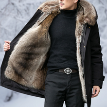 Load image into Gallery viewer, Nilo – pelzgefütterte winterjacke für herren