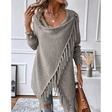 Load image into Gallery viewer, Eleonore - Strickjacke mit Quasten