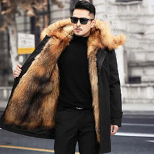 Load image into Gallery viewer, Nilo – pelzgefütterte winterjacke für herren