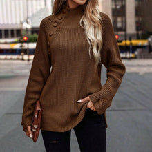 Load image into Gallery viewer, Pia - eleganter Pullover mit Knöpfen