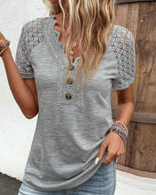 Load image into Gallery viewer, Rochelle - Elegantes Allure Spitzen-T-Shirt