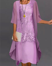 Load image into Gallery viewer, Chona - Elegantes Chiffonkleid in zwei Teilen