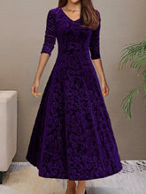 Load image into Gallery viewer, Yolly - Elegantes ausgestelltes Kleid