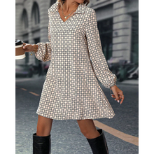 Load image into Gallery viewer, Devon - Langärmeliges Sommer Kragenkleid