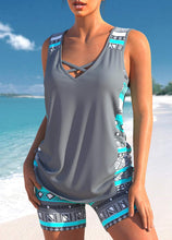 Load image into Gallery viewer, Felicia - Zweiteiliger Badeanzug aus bedruckter Spitze