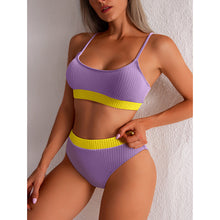 Load image into Gallery viewer, Ondine - Bikini-Badebekleidung mit hoher Taille