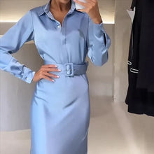 Load image into Gallery viewer, Hazel - Langes elegantes Kleid