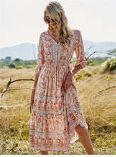 Load image into Gallery viewer, FreeSpirit - Casual Boheemse Jurk