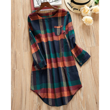 Load image into Gallery viewer, Delia - Kariertes Sommer Midikleid