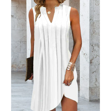 Load image into Gallery viewer, Mira - Freizeitkleid ohne Ärmel mit V-Ausschnitt