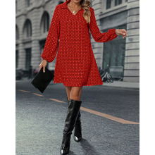 Load image into Gallery viewer, Devon - Langärmeliges Sommer Kragenkleid