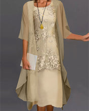Load image into Gallery viewer, Chona - Elegantes Chiffonkleid in zwei Teilen