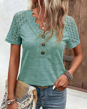 Load image into Gallery viewer, Rochelle - Elegantes Allure Spitzen-T-Shirt