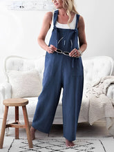 Load image into Gallery viewer, Yolly - Jumpsuit mit quadratischem Ausschnitt und Fronttasche