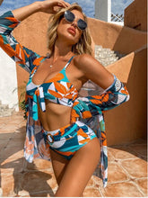 Load image into Gallery viewer, Odelia - Trendy Print Dreiteilige Bademode