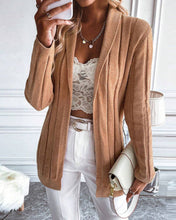 Load image into Gallery viewer, Daphnie - Dehnbare Strickjacke aus Baumwolle