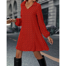 Load image into Gallery viewer, Devon - Langärmeliges Sommer Kragenkleid