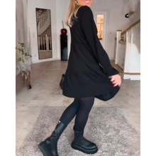 Load image into Gallery viewer, Vicky - Einfaches Langärmeliges Kleid