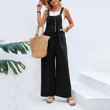 Load image into Gallery viewer, TrendyVibe - Vintage losvallende tuinbroek Romper