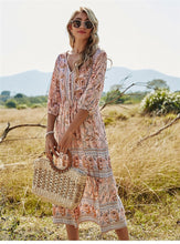 Load image into Gallery viewer, FreeSpirit - Casual Boheemse Jurk