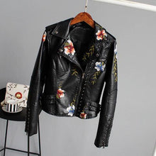 Load image into Gallery viewer, Mari - Ewige Eleganz Lederjacke