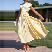 Load image into Gallery viewer, Carmina - Elegantes Sommer Bequem und elastisch Kleid