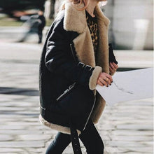 Load image into Gallery viewer, Gilian - Bikerjacke Wildlederimitat