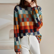 Load image into Gallery viewer, Nancy - Gestrickter Rollkragenpullover