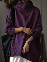 Load image into Gallery viewer, Jelai - Eleganter Rollkragenpullover gestrickt