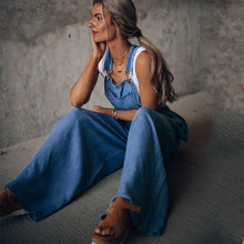 Load image into Gallery viewer, Felicia - Denim Sommer Jumpsuit