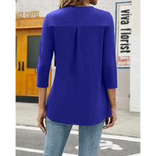 Load image into Gallery viewer, Marilyn - Lässige Tunika mit 3/4-Ärmeln