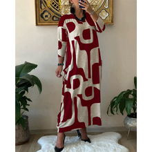 Load image into Gallery viewer, Claire - Kleid mit Langen Ärmeln und Druck