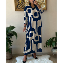 Load image into Gallery viewer, Claire - Kleid mit Langen Ärmeln und Druck