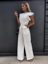 Load image into Gallery viewer, Ulizel - Jumpsuit mit weitem Bein