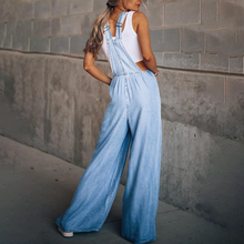 Load image into Gallery viewer, Felicia - Denim Sommer Jumpsuit