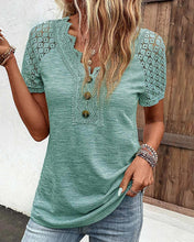 Load image into Gallery viewer, Rochelle - Elegantes Allure Spitzen-T-Shirt