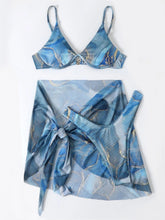 Load image into Gallery viewer, Olalla - Marmor bedruckter 3er Bikini