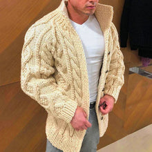Load image into Gallery viewer, Ziri - Strickjacke Männlicher Strickmantel