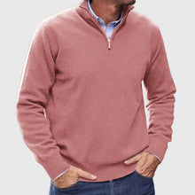 Load image into Gallery viewer, Philip - Kaschmir-Pullover für Männer mit Reißverschluss