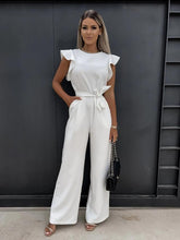 Load image into Gallery viewer, Ulizel - Jumpsuit mit weitem Bein