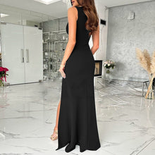 Load image into Gallery viewer, Basha - Fork Slim Ärmelloses Kleid
