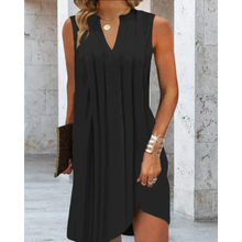 Load image into Gallery viewer, Mira - Freizeitkleid ohne Ärmel mit V-Ausschnitt