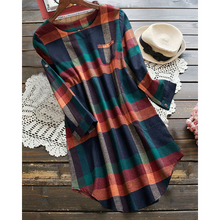 Load image into Gallery viewer, Delia - Kariertes Sommer Midikleid