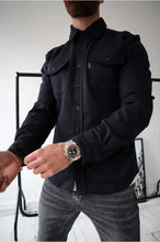 Load image into Gallery viewer, Theo - Premium-Knopfleiste Jacke