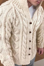 Load image into Gallery viewer, Ziri - Strickjacke Männlicher Strickmantel